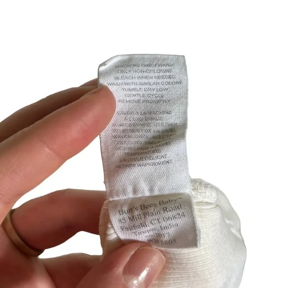 Burt's Bees Baby • Organic Cotton Ivory Henley Ribbed
Shirt - Picture 7 of 7